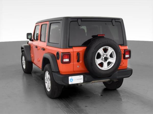 2020 Jeep Wrangler Unlimited Sport S Sport Utility 4D suv Orange - -... for sale in Charlotte, NC – photo 8