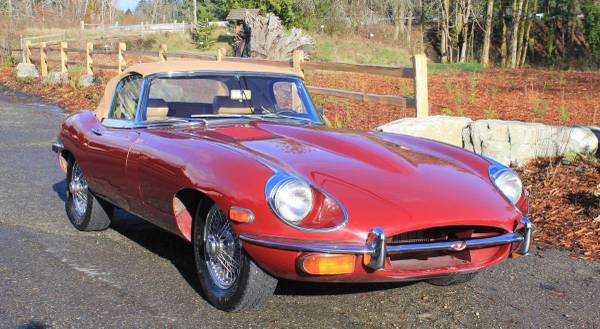 Lot 133 - 1970 Jaguar XKE Roadster Series 2 Lucky Collector Car for sale in NEW YORK, NY – photo 2
