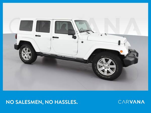 2016 Jeep Wrangler Unlimited Sahara Sport Utility 4D suv White for sale in Wilmington, NC – photo 11