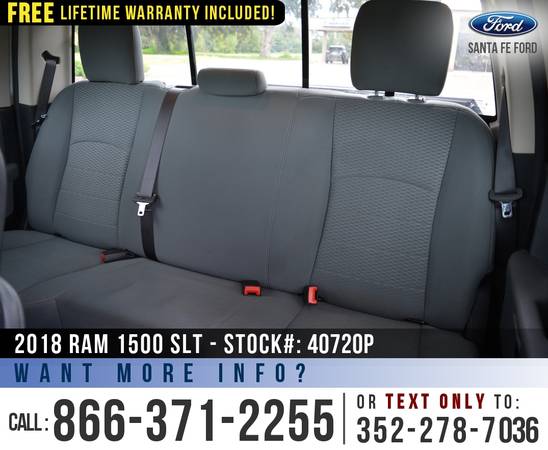 *** 2018 Ram 1500 SLT 4WD *** Backup Camera - Cruise - SiriusXM -... for sale in Alachua, GA – photo 15