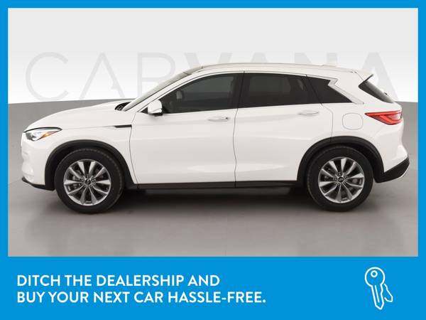 2020 INFINITI QX50 ESSENTIAL Sport Utility 4D hatchback White for sale in Mansfield, OH – photo 4