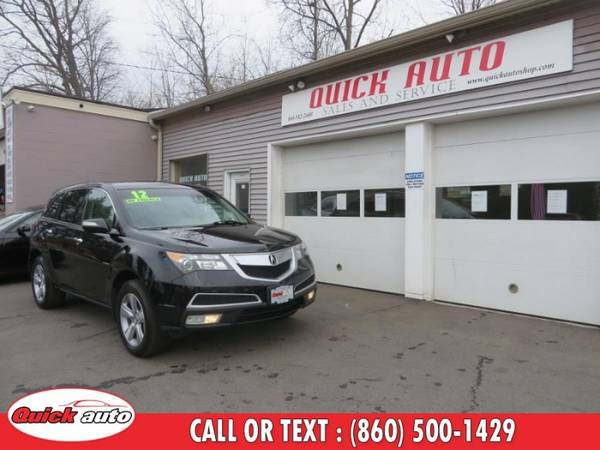 2012 Acura MDX AWD 4dr Tech Pkg with - - by dealer for sale in Bristol, CT – photo 2