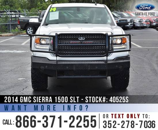 ‘14 GMC Sierra 1500 SLT *** Leather Seats, Touchscreen, Bluetooth... for sale in Alachua, FL – photo 2