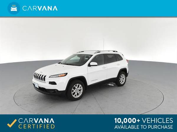 2017 Jeep Cherokee Latitude Sport Utility 4D suv WHITE - FINANCE for sale in Cleveland, OH – photo 6