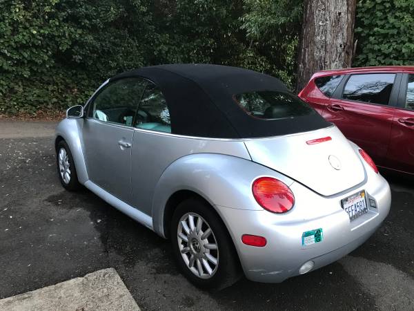 2004 Volkswagen Beetle convertable GSL - cars & trucks - by owner -... for sale in Guerneville, CA – photo 4