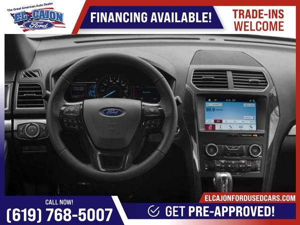 2018 Ford Explorer Sport FOR ONLY 627/mo! - - by for sale in Santee, CA – photo 7