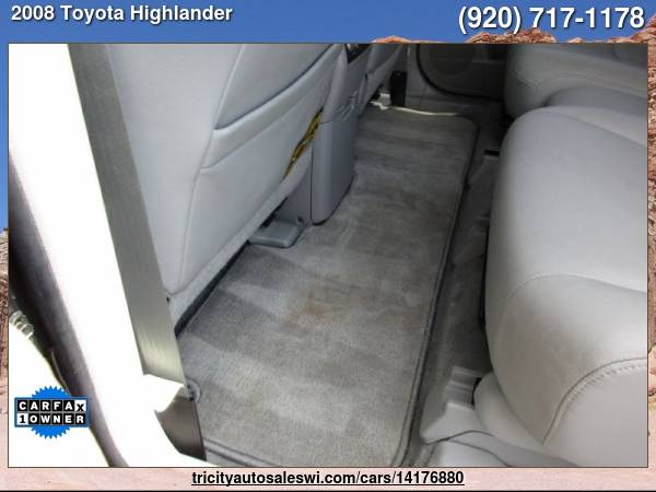 2008 TOYOTA HIGHLANDER LIMITED AWD 4DR SUV Family owned since 1971 for sale in MENASHA, WI – photo 20