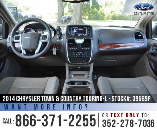 *** 2014 Chrysler Town & Country Touring-L *** Leather Seats - Camera for sale in Alachua, FL – photo 14