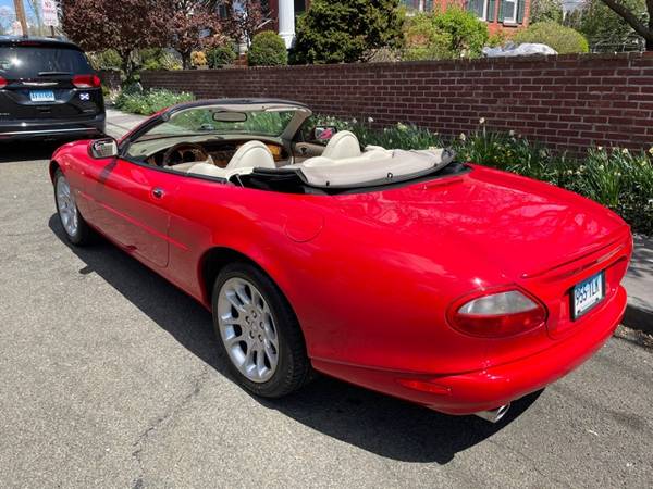 Jaguar XKR Red Convertible for sale in Southport, NY – photo 23