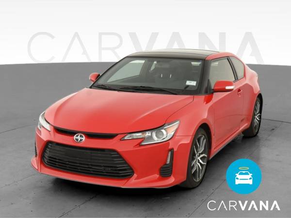 2015 Scion tC Hatchback Coupe 2D coupe Red - FINANCE ONLINE - cars &... for sale in Sausalito, CA