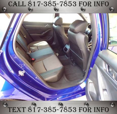 2019 Honda Accord Sedan Sport 1.5T - Finance Low for sale in Granbury, TX – photo 20