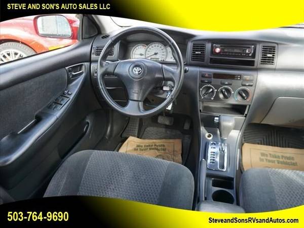 2005 Toyota Corolla S 4dr Sedan - - by dealer for sale in Happy valley, OR – photo 8