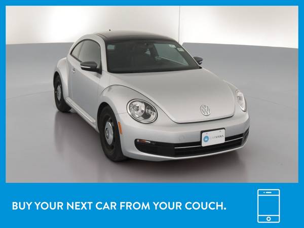 2014 VW Volkswagen Beetle 2 5L Hatchback 2D hatchback Silver for sale in Cambridge, MA – photo 12