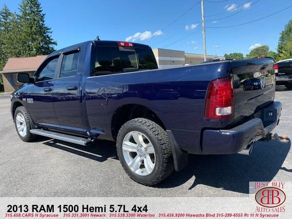 2013 DODGE RAM 1500 HEMI 5.7L 4X4! FULLY LOADED! FINANCING!!! APPLY!!! for sale in N SYRACUSE, NY – photo 5