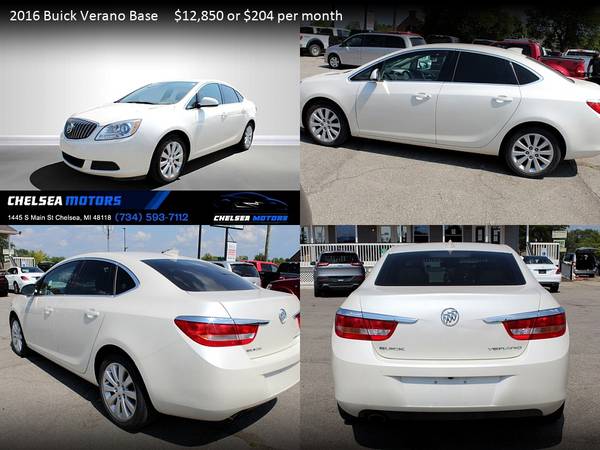$212/mo - 2016 Buick *Verano* *Base* - Easy Financing! - cars &... for sale in Chelsea, MI – photo 16