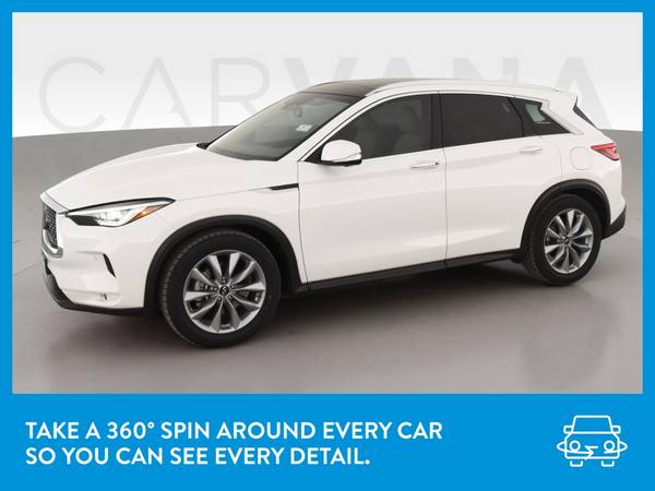 2020 INFINITI QX50 ESSENTIAL Sport Utility 4D hatchback White for sale in Mansfield, OH – photo 3