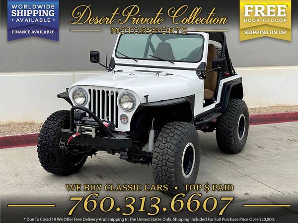 1980 Jeep Wrangler CJ5 RESTORED OVER 40K INVESTED SUV at MAXIMUM for sale in Palm Desert , CA – photo 6