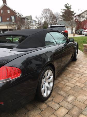 Rare 2004 645ci convertible with V8/6sp manual and Sport Package for sale in Frederick, MD – photo 4