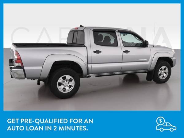 2015 Toyota Tacoma Double Cab PreRunner Pickup 4D 5 ft pickup Silver for sale in irving, TX – photo 9