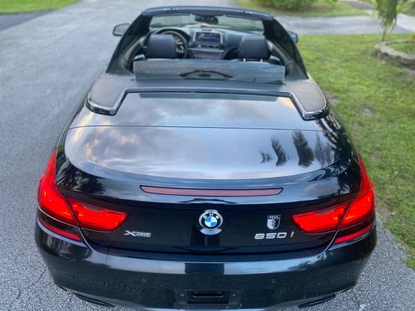 2015 BMW 650I XDRIVE CONVERTIBLE,LOADED, BLACK ON BLACK,LOOOOK!!! -... for sale in Hollywood, FL – photo 8