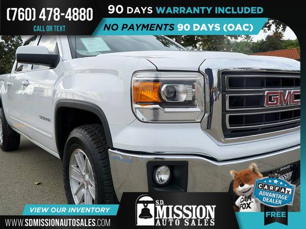 2014 GMC Sierra 1500 SLE FOR ONLY $388/mo! - cars & trucks - by... for sale in Vista, CA – photo 3