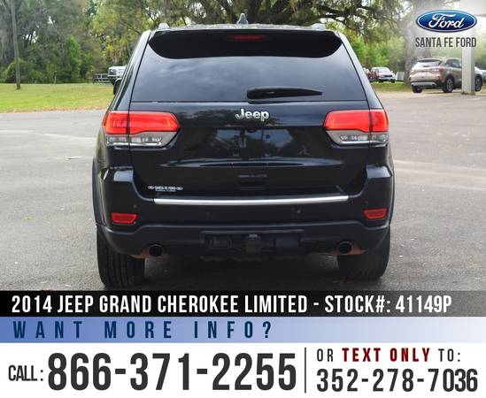 2014 Jeep Grand Cherokee Limited Backup Camera - Leather for sale in Alachua, GA – photo 6