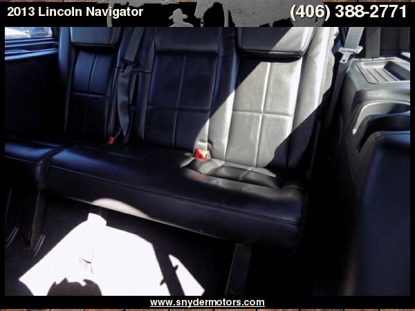2013 Lincoln Navigator, clean, 4x4, leather, moon, DVD for sale in Belgrade, MT – photo 22