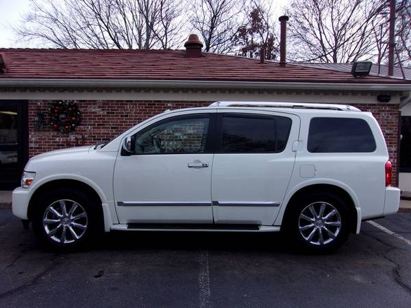 2010 Infini QX56 4x4, 133k Miles, Auto, White/Tan, Nav, P Roof,... for sale in Franklin, NH – photo 6