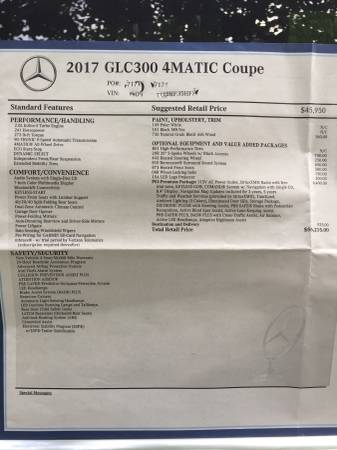 Mercedes Benz GLC 300 Coupe 4Matic for sale in Royal Oak, MI – photo 9