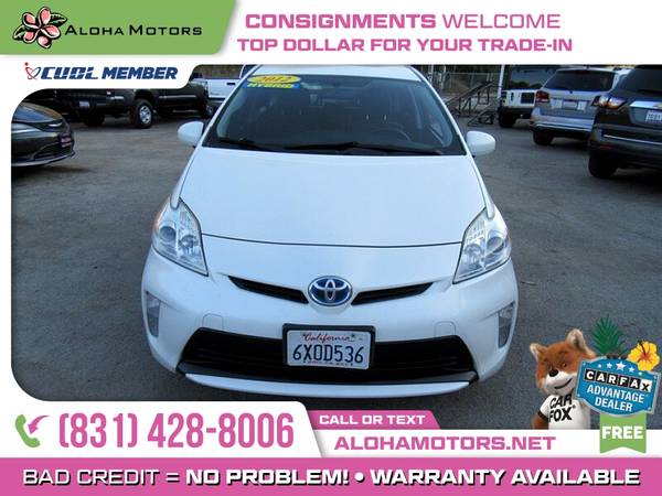 2012 Toyota Prius Three FOR ONLY $206/mo! - cars & trucks - by... for sale in Santa Cruz, CA – photo 8