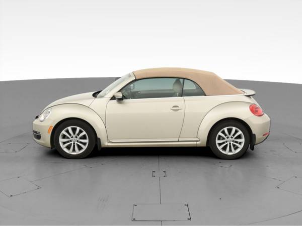 2014 VW Volkswagen Beetle TDI Convertible 2D Convertible Beige - -... for sale in Columbus, OH – photo 5