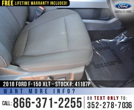 2018 Ford F150 XLT 4WD Apple CarPlay - Backup Camera - cars for sale in Alachua, GA – photo 21