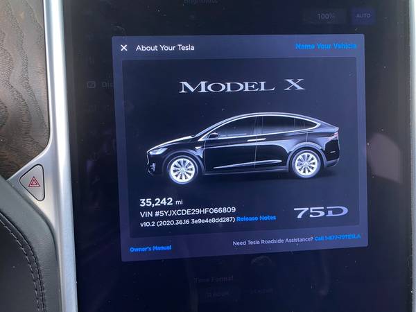 2017 Tesla Model X 75D Sport Utility 4D suv Black - FINANCE ONLINE -... for sale in Las Vegas, NV – photo 19
