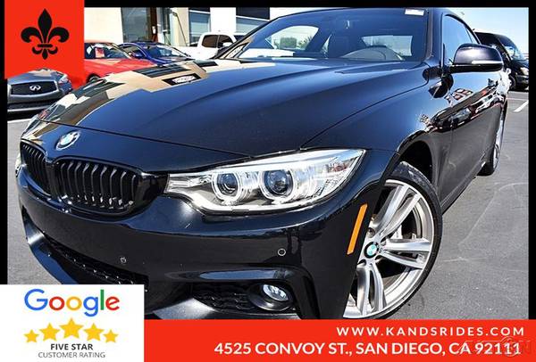 2016 BMW 435 Navigation Sys Fog Lights Sat Harman/Kardon SKU:5547 BMW for sale in San Diego, CA – photo 2