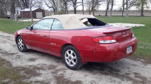2000 Toyota solara convertible supercharged - - by for sale in Hanlontown, IA – photo 4