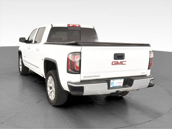 2016 GMC Sierra 1500 Crew Cab SLT Pickup 4D 5 3/4 ft pickup White -... for sale in Arlington, District Of Columbia – photo 8