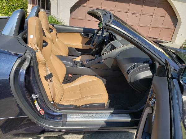 2017 Jaguar F-Type CONVERTIBLE 42, 100 low miles EXCELLENT private for sale in Vero Beach, FL – photo 7