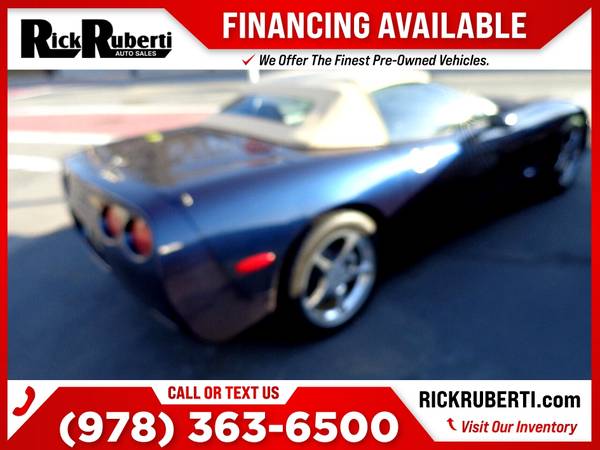 2001 Chevrolet Corvette 2dr 2 dr 2-dr Convertible FOR ONLY 284/mo! for sale in Fitchburg, MA – photo 4
