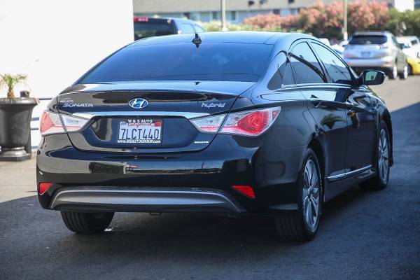 2015 Hyundai Sonata Hybrid Limited sedan Eclipse Black - cars & for sale in Sacramento , CA – photo 6