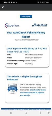 2009 Toyota Corolla LE - cars & trucks - by dealer - vehicle... for sale in Nichols, IA – photo 17
