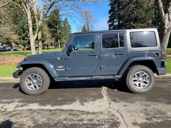 2017 Jeep WRANGLER UNLIMI SAHARA - - by dealer for sale in Eugene, OR – photo 2