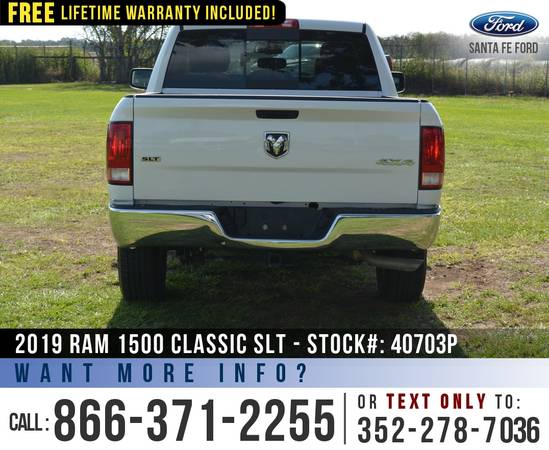 2019 RAM 1500 CLASSIC SLT *** Cruise Control, Camera, Bedliner *** -... for sale in Alachua, FL – photo 6