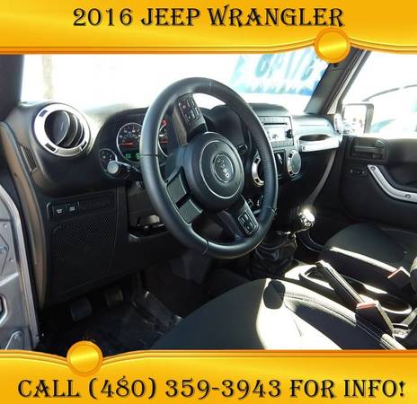2016 Jeep Wrangler Unlimited Rubicon - Low Rates Available! for sale in Avondale, AZ – photo 14