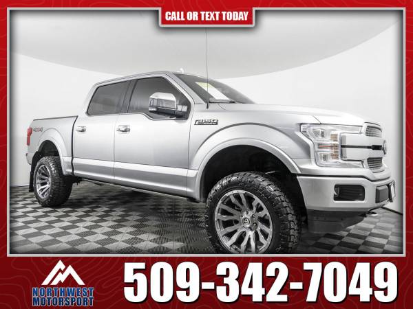 Lifted 2020 Ford F-150 Platinum 4x4 - - by dealer for sale in Spokane Valley, ID
