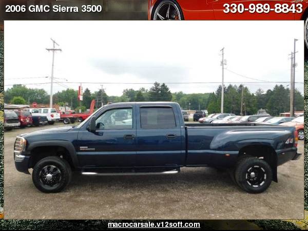 2006 GMC Sierra 3500 SLT 4dr Crew Cab 4WD LB DRW with for sale in Akron, OH – photo 5