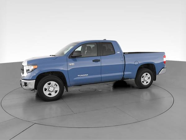 2020 Toyota Tundra Double Cab SR5 Pickup 4D 6 1/2 ft pickup Blue - -... for sale in Seffner, FL – photo 4