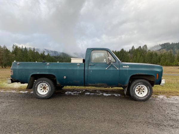 1973 Chevy 4X4 Custom C-10 - cars & trucks - by owner - vehicle... for sale in Westfir, OR – photo 9