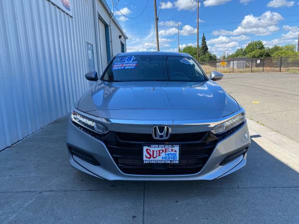 2018 Honda Accord 1 5T Lunar Silver - - by dealer for sale in Stockton, CA – photo 10