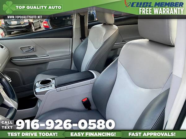 2017 Toyota Prius v Five Hybrid for only $17,495 - cars & trucks -... for sale in Rancho Cordova, CA – photo 10