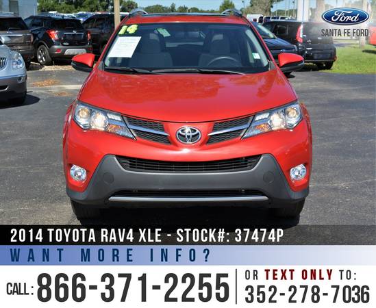 2014 TOYOTA RAV4 XLE SUV *** XM, Bluetooth, Backup Camera, Toyota RAV4 for sale in Alachua, FL – photo 2